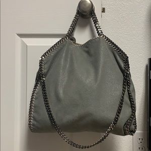 Stella McCartney Grey Fold-Over Falabella